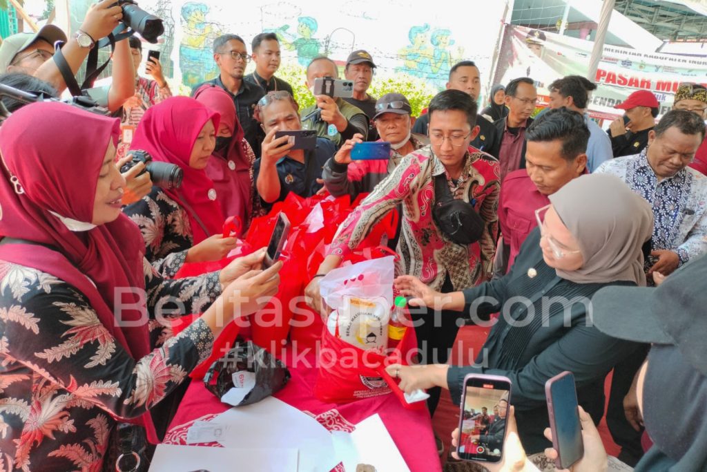 Kendalikan Inflasi Daerah, Pemkab Indramayu Gelar Gerakan Pangan Murah (GPM)