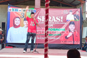 Masyarakat Serasi Siap Dukung Kemenangan Paslon Nomor 3, Nina-Tobroni