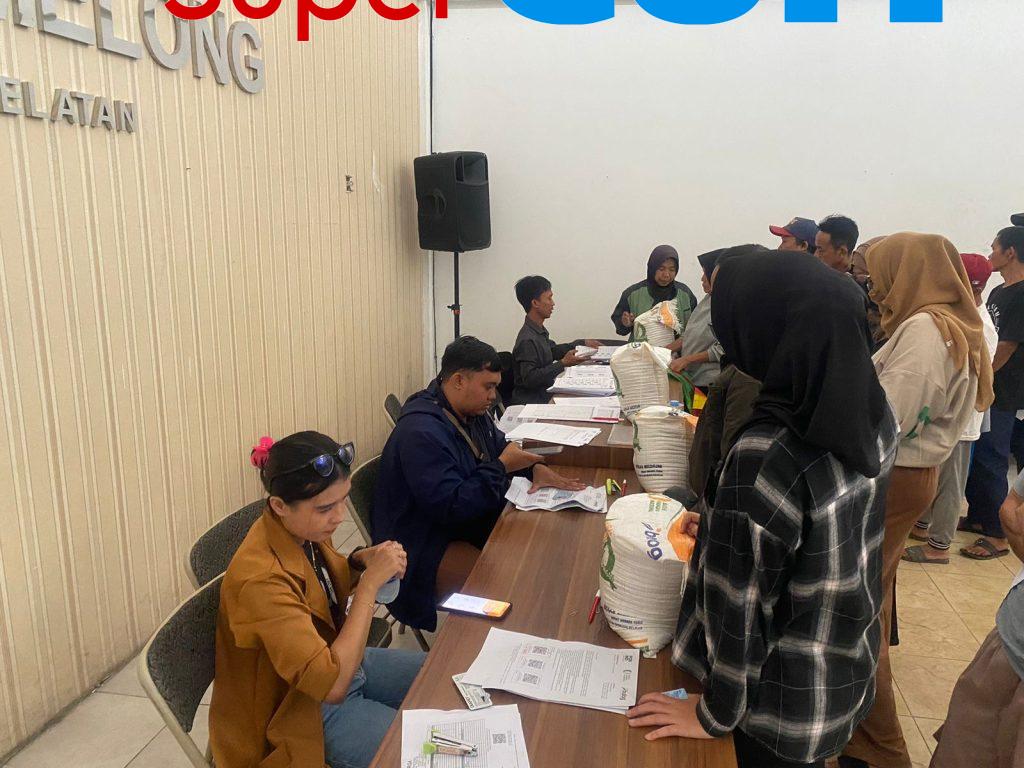 Badan Pangan Nasional Salurkan Bantuan Pangan di Kelurahan Melong, Kota Cimahi Selatan