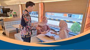 KAI Daop 3 Cirebon menghadirkan Kereta Makan Premium