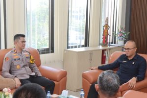 Kapolres Indramayu AKBP Fajar Gemilang bersilaturahmi ke DPRD dan Pengadilan Negeri