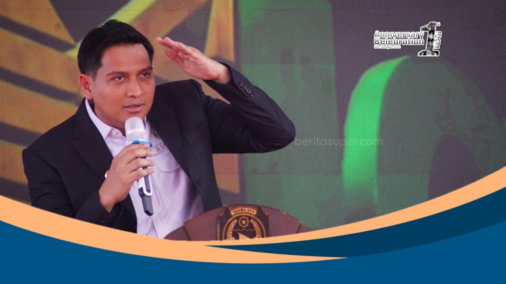 Respon lucky Hakim dua Naga proyek apbd 2025 Indramayu