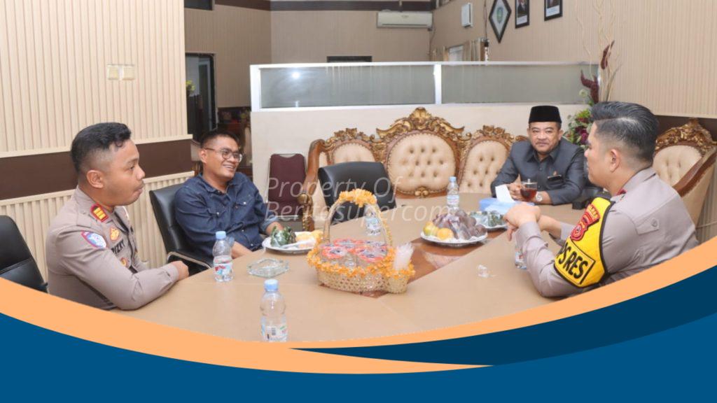 Kapolres Indramayu AKBP Fajar Gemilang bersilaturahmi ke DPRD dan Pengadilan Negeri