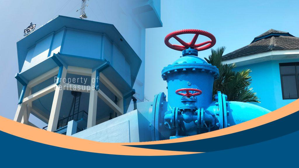 Menara air Perumdam Tirta Darma Ayu