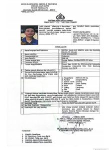 Dokumen Daftar Pencarian Orang (DPO)