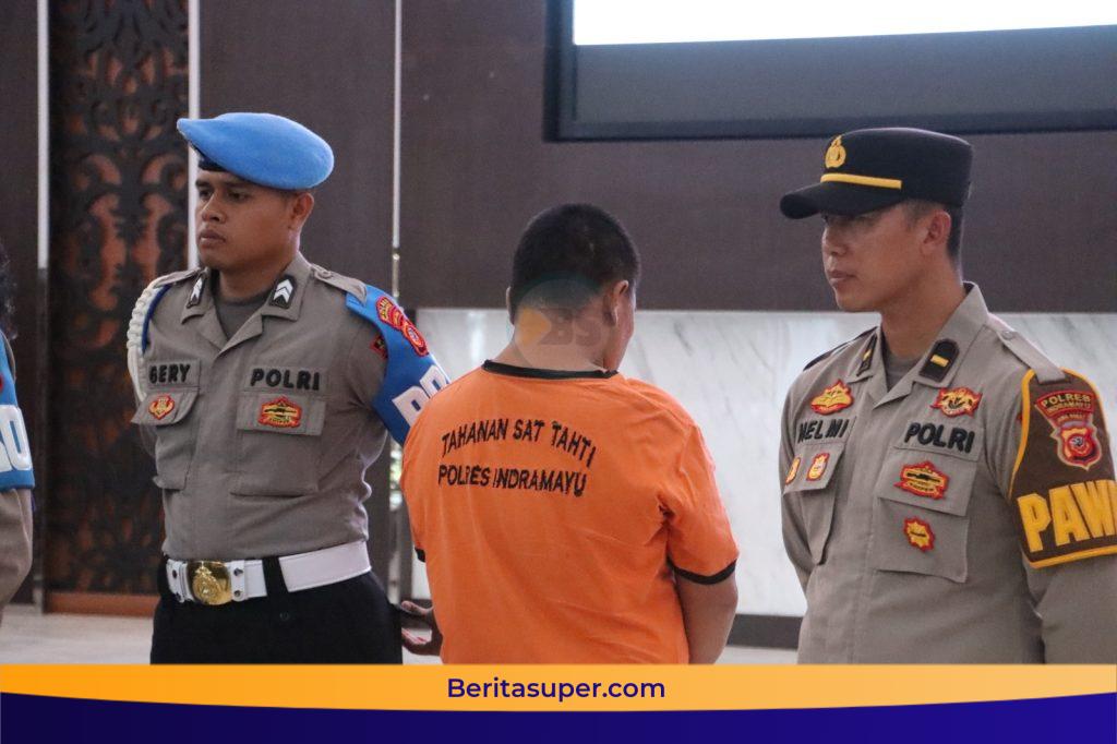Pelaku pelecehan seksual anak kandung di Indramayu