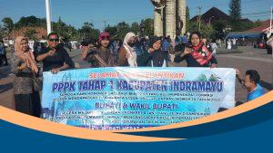 Forum database BKN R2 R3 hadiri pelantikan PPPK di pendopo Indramayu