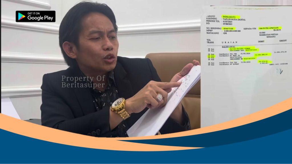 Rekening Bank Putri Apriyani