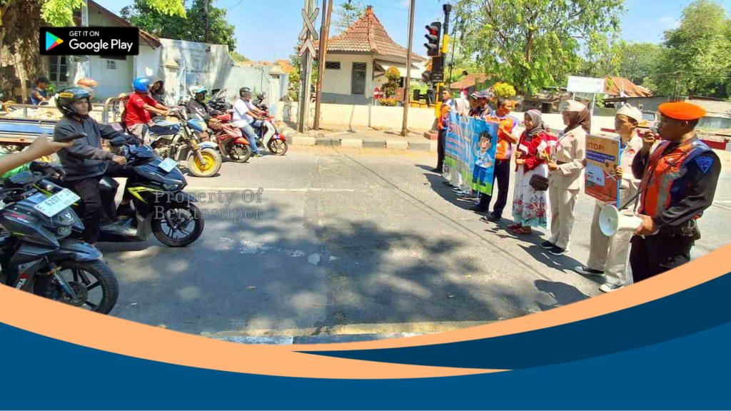KAI Daop 3 Cirebon, Sosialisasi keselamatan, Perlintasan sebidang, JPL 200 Krucuk