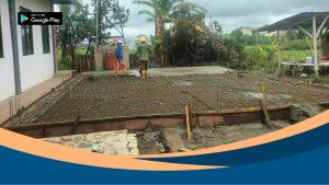 Pekerjaan proyek tanpa papan informasi di Komplek Disnaker Indramayu