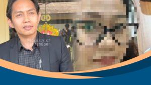 Kuasa hukum keluarga korban memperlihatkan bukti transfer uang sebelum Putri Apriyani meninggal