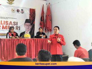Foto Rokhmin Dahuri saat sosialisasi empat pilar di Indramayu