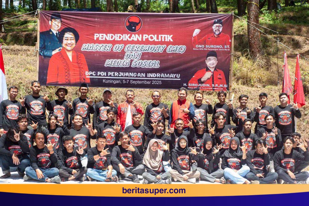 DPD PDIP Jabar Fokus pelatihan meliputi penguasaan Master of Ceremony (MC)