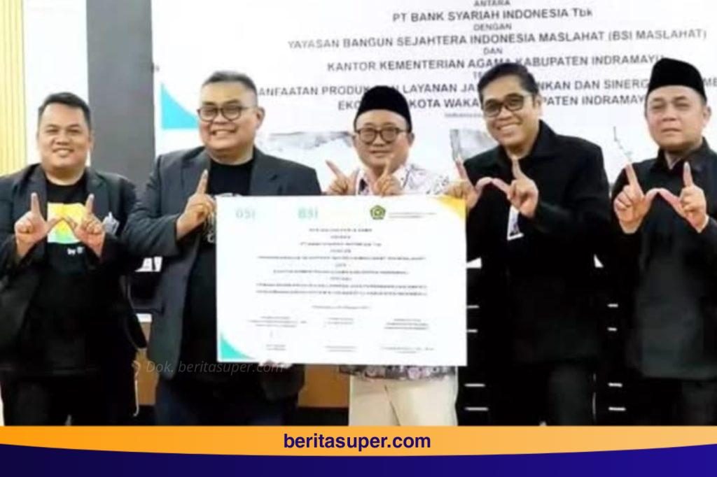 Kemenag Indramayu Gandeng BSI untuk Wakaf Produktif
