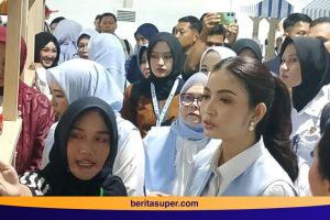 Kunjungan Selvi Gibran di Kabupaten Indramayu