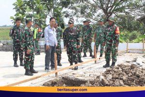 Danrem 063/SGJ Tinjau Langsung Progres di Indramayu dan Cirebon. Jum'at (7/11).
