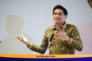 Lucky Hakim dalam Sambutannya di Hotel Borobudur Jakarta. Kamis (6/11).