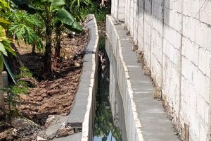 Kondisi terkini saluran drainase Perumahan Sindang Citra