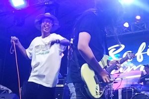 Kolaborasi Rafi Gimbal bersama Denny Frust di acara Anniversary VAC Indramayu. Sabtu 20/12