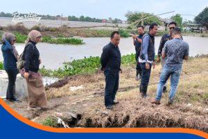 Camat serta Kepala UPTD pertanian tinjau langsung sawah Balongan.