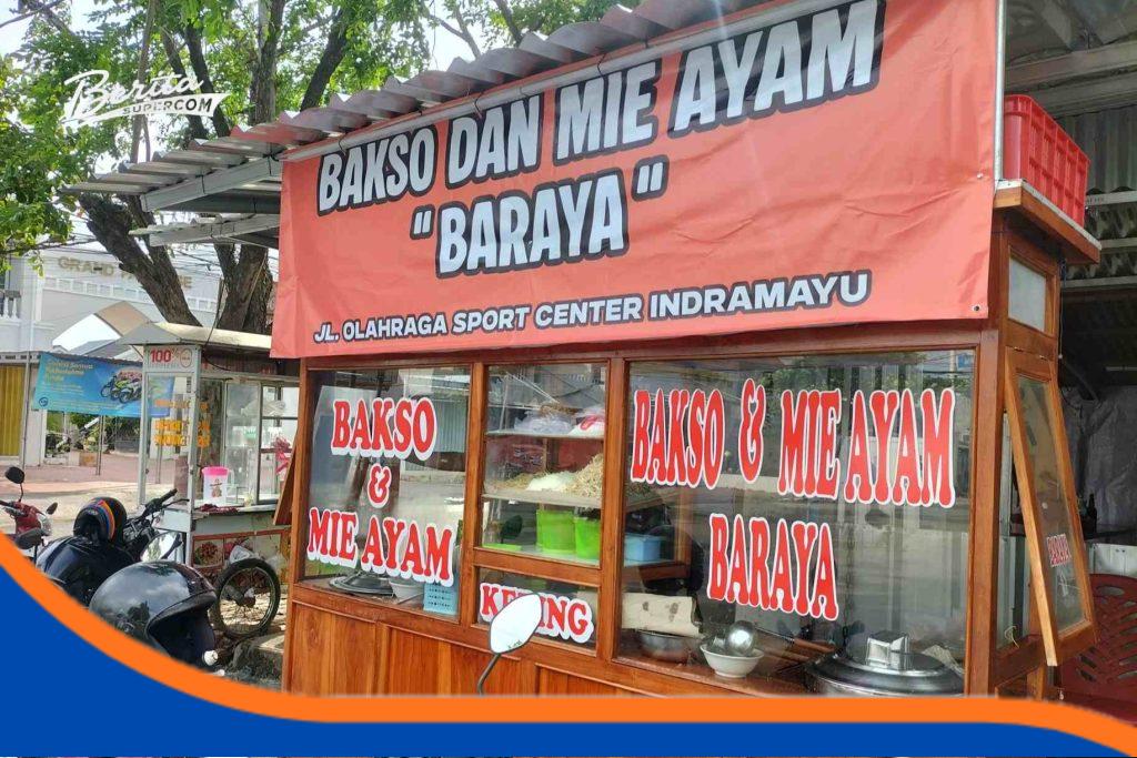 Bakso Baraya resmi buka di kawasan Jl. Olahraga Sport Center Indramayu, tepat di depan Grand Paradise,