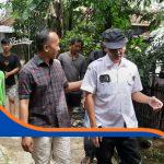 Ruswa meninjau lokasi banjir Desa Rambatan Wetan didampingi Dinas PUPR