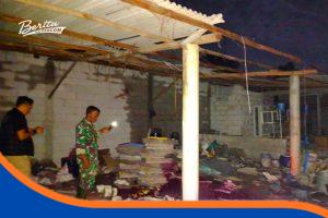 Ledakan diduga home industri petasan di Desa Lohbener Lor