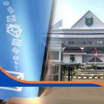 Foto Kolase Ilustrasi Pedan dan Gedung DPRD Indramayu