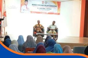 Foto kegiatan reses silaturahmi H. Ruswa di kantor DPD PKS Indramayu