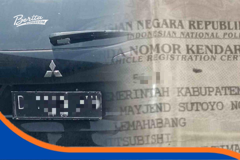 Foto Perbedaan data antara STNK dan kendaraan