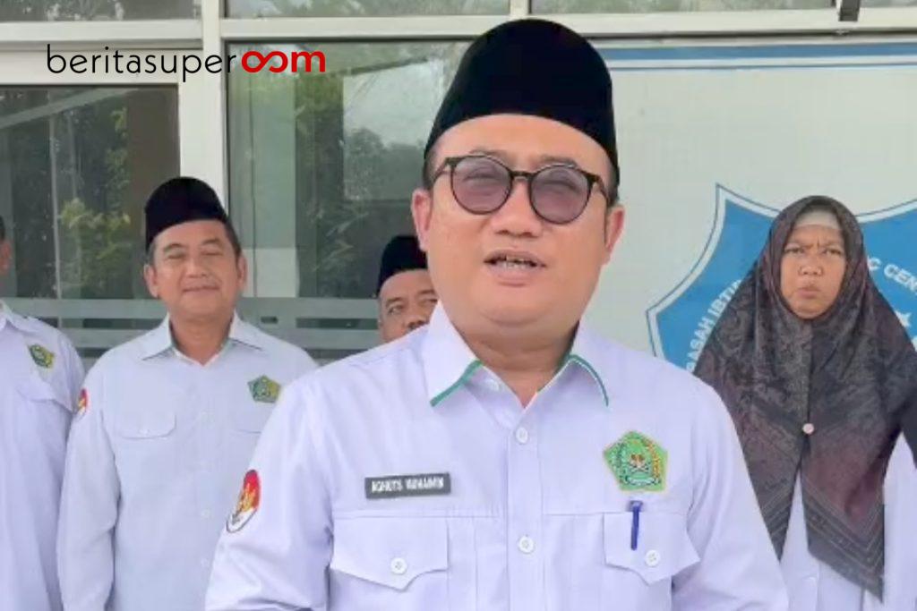 Kepala Kemenag Indramayu kunjungan ke MI Islamic Center Indramayu yang menjadi madrasah unggulan di pusat kota