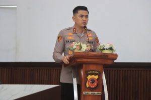 Polres Indramayu gelar rakor lintas sektoral jelang mudik Lebaran 2026 di Aula Atmaniwedhana Mapolres Indramayu.