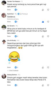 Komentar Warganet Ramai Tanggapi Keputusan Asep Afandi Lepaskan Mobil Box Miras
