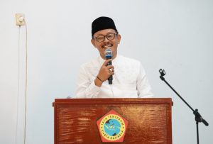 Wakil Bupati Syaefudin menghadiri kegiatan Halalbihalal PWRI dan LLI di Indramayu