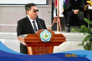 Dr. H. Dudung Indra Ariska memberikan pandangan akademis terkait tantangan Penjabat Sekda pasca purna tugas Aep Surahman di Indramayu