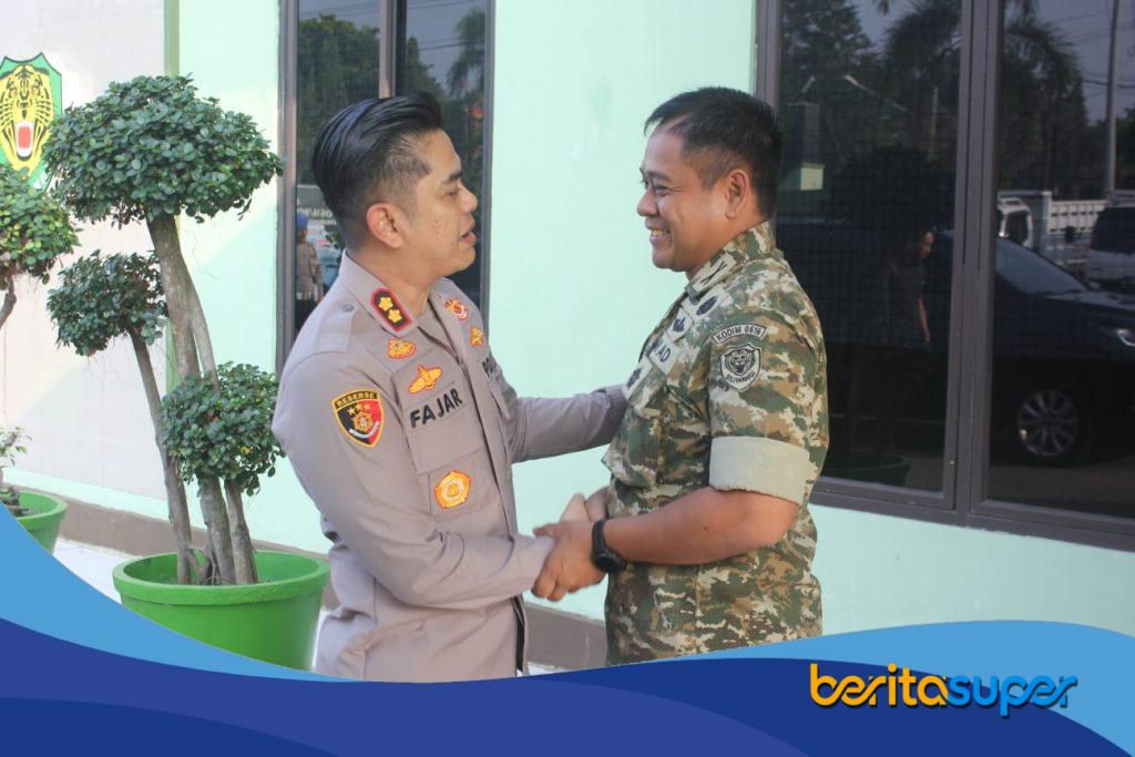 Jaga Kondusivitas Daerah, Kapolres dan Dandim Indramayu Komit Pererat Sinergitas TNI-Polri