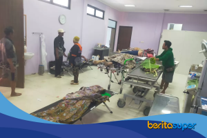 Seluruh korban meninggal dunia telah dievakuasi ke RS Bhayangkara Indramayu