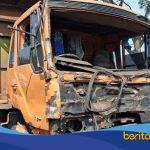 penetapan sopir truk wing box sebagai tersangka dalam kecelakaan maut di Pantura Desa Kiajaran Kulon, Kecamatan Lohbener, yang menewaskan 12 orang.