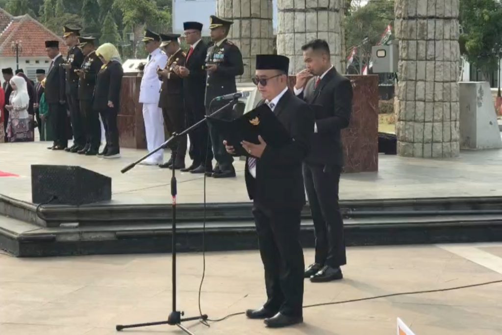 HUT ke-81 RI di Indramayu, Kemenag Serukan Persatuan dan Kerukunan Upacara HUT ke-81 RI di Alun-Alun Indramayu