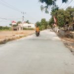 Jalan Panyingkiran Kidul-Cantigi Kini Dicor Beton